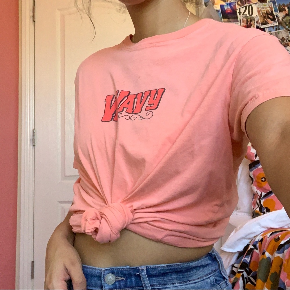 PACSUN Wavy Tee Shirt!!